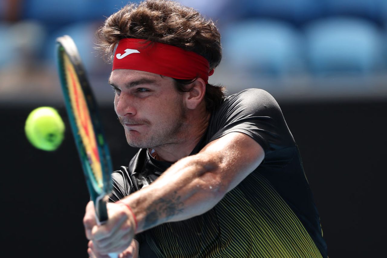 Thiago Wild não conseguiu superar Andrey Rublev
