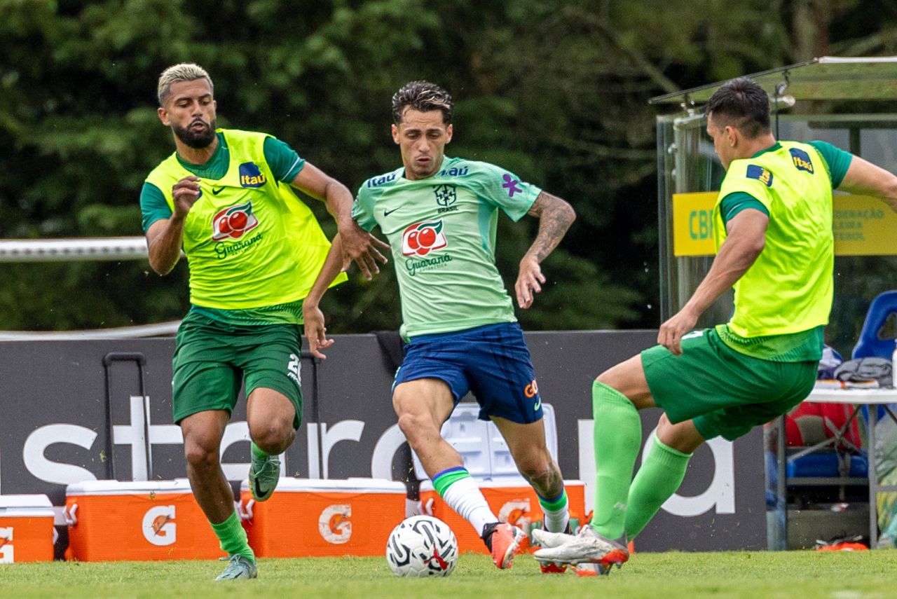 Marlo Gomes em ação pela Seleção Pré-Olímpica