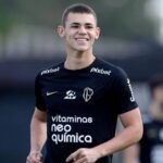 Gabriel Moscardo vai retornar ao Corinthians para realizar uma cirurgia no tornozelo. Foto: Rodrigo Coca/ Corinthians