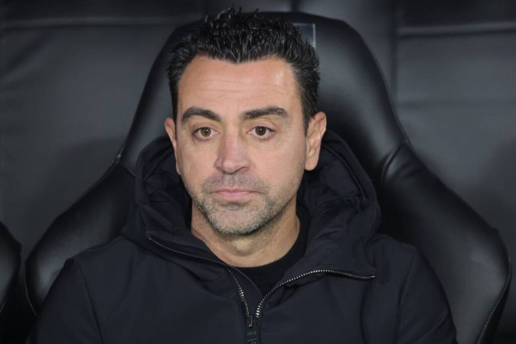 Xavi Hernández pediu desculpa a torcida do Barcelona. Foto:GIUSEPPE CACACEAFP