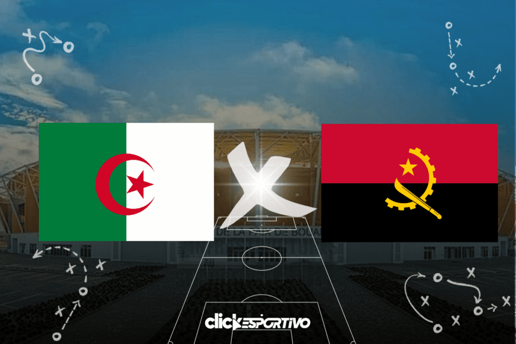 Argélia x Angola