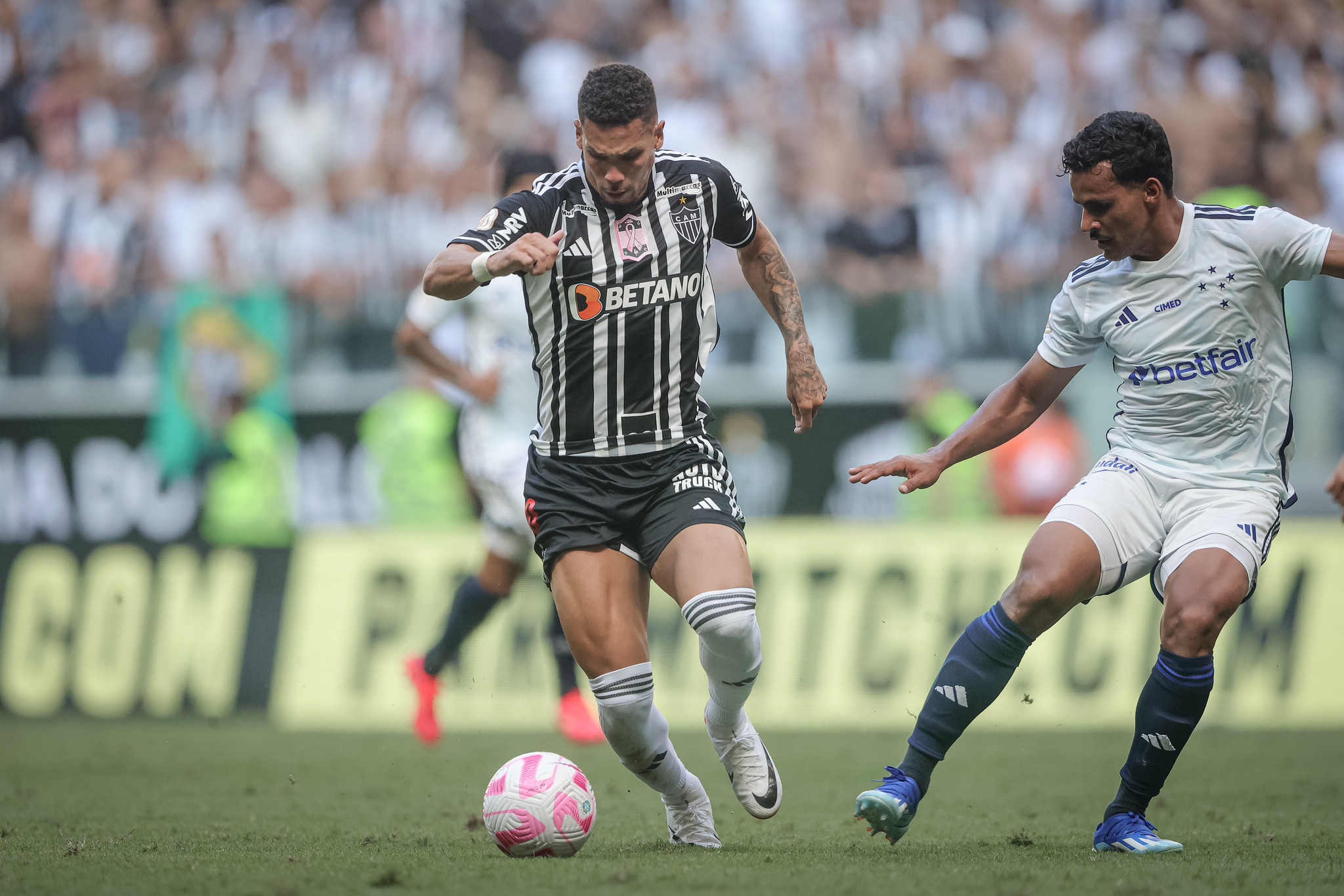 Clássico mineiro foi remarcado por conta do jogo da Supercopa do Brasil. Foto: Pedro Souza / Atlético