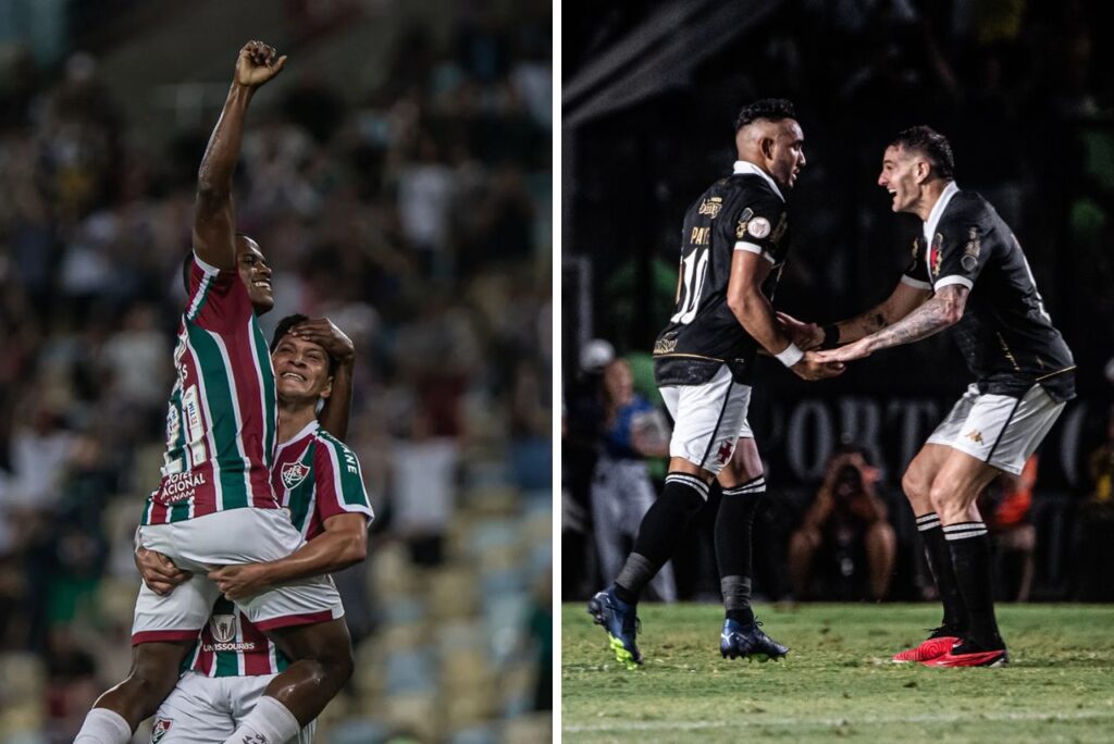Cariocão: Recorte com Arias, Cano, Payet e Vegetti, de Fluminense e Vasco da Gama