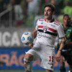 Gabriel Neves deixa o São Paulo para reforçar o Independiente (Foto: Rubens Chiri/SPFC)