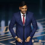 Guilherme Madruga faturou o Prêmio Puskás 2023 (Foto: Adrian Dennis/AFP)