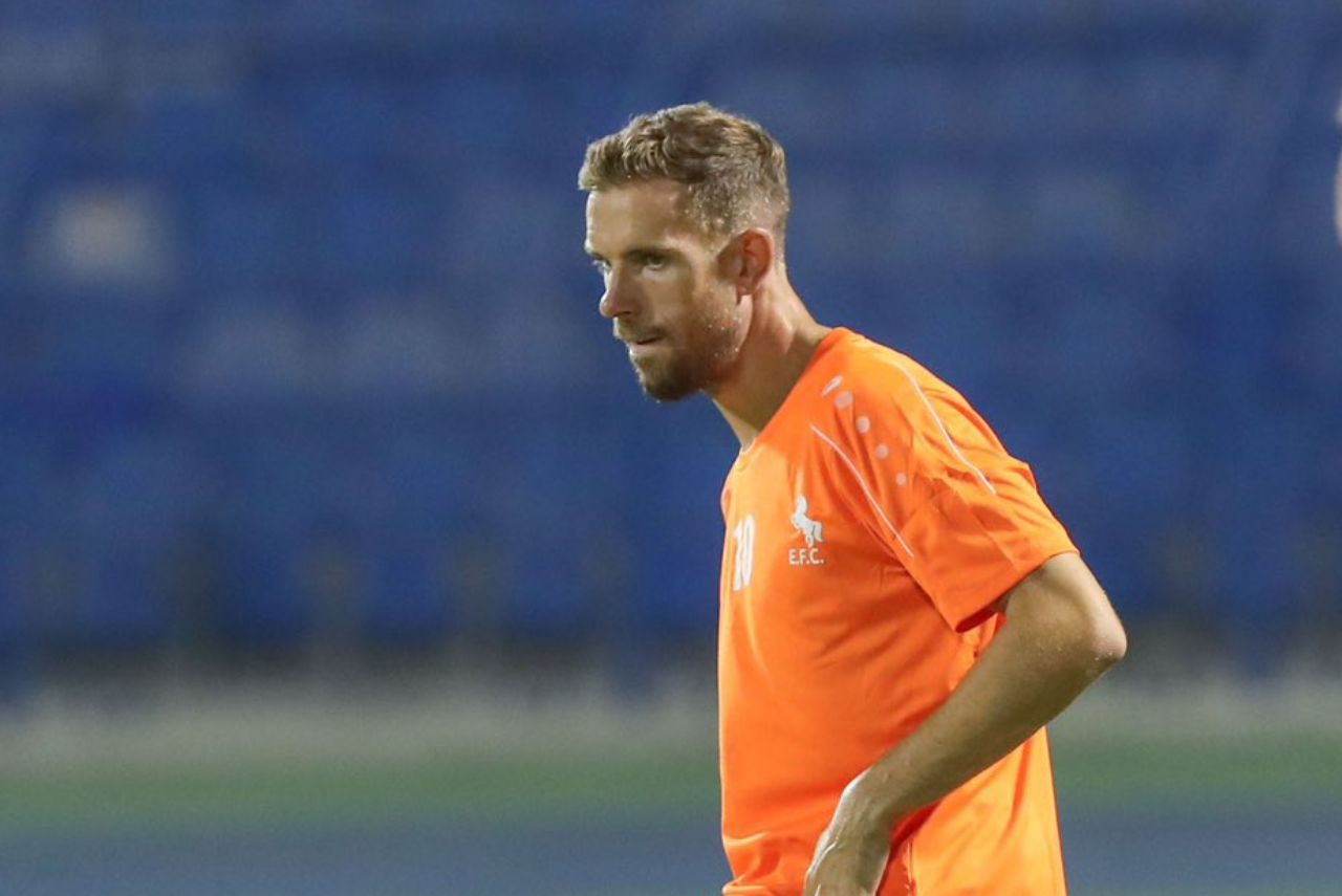 Alvo do Ajax em treino do Al-Ettifaq