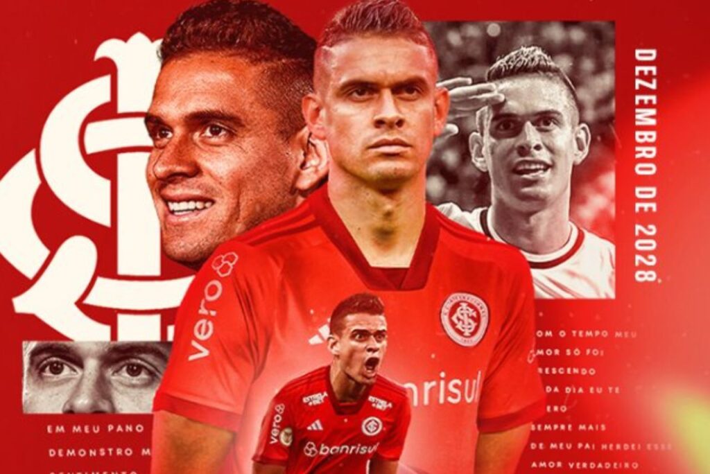 Borré assinou com o Internacional até o fim de 2028