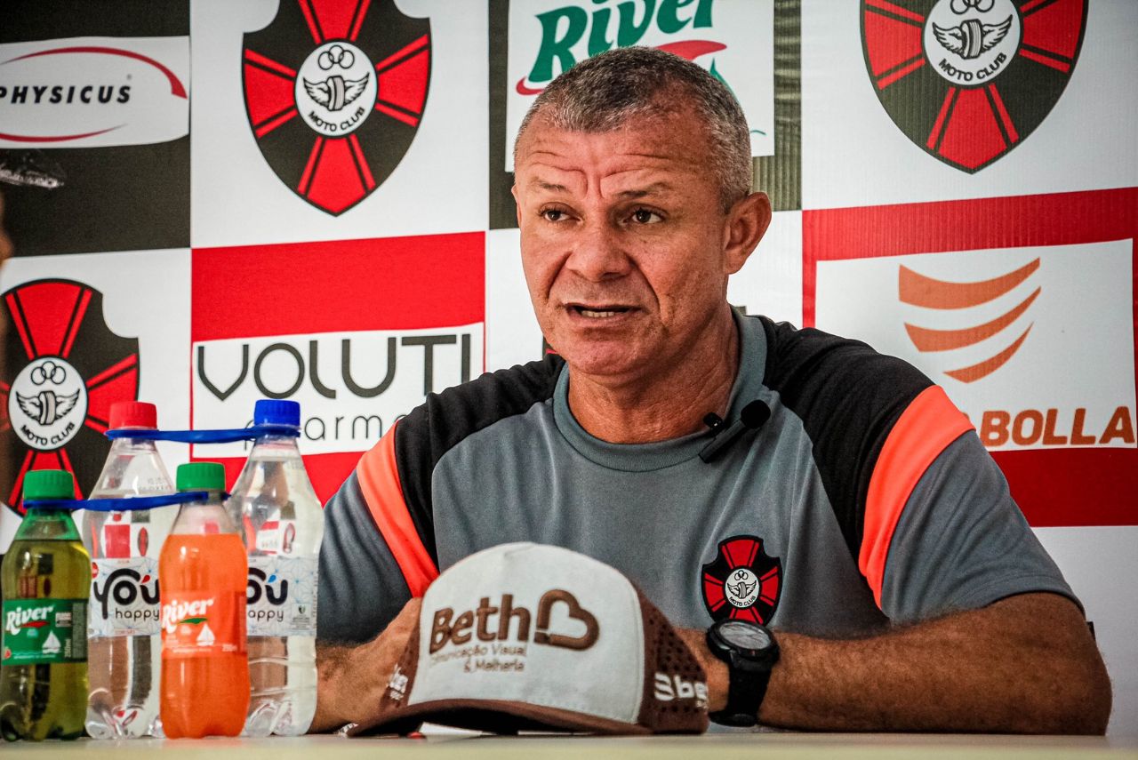 Técnico Marcinho Guerreiro, do Moto Club