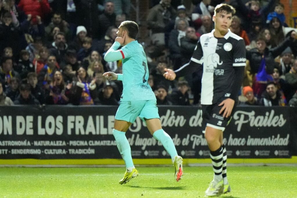 Barcelona saiu atrás, mas se recuperou e avançou na Copa do Rei (Foto: Cesar Manso/AFP)