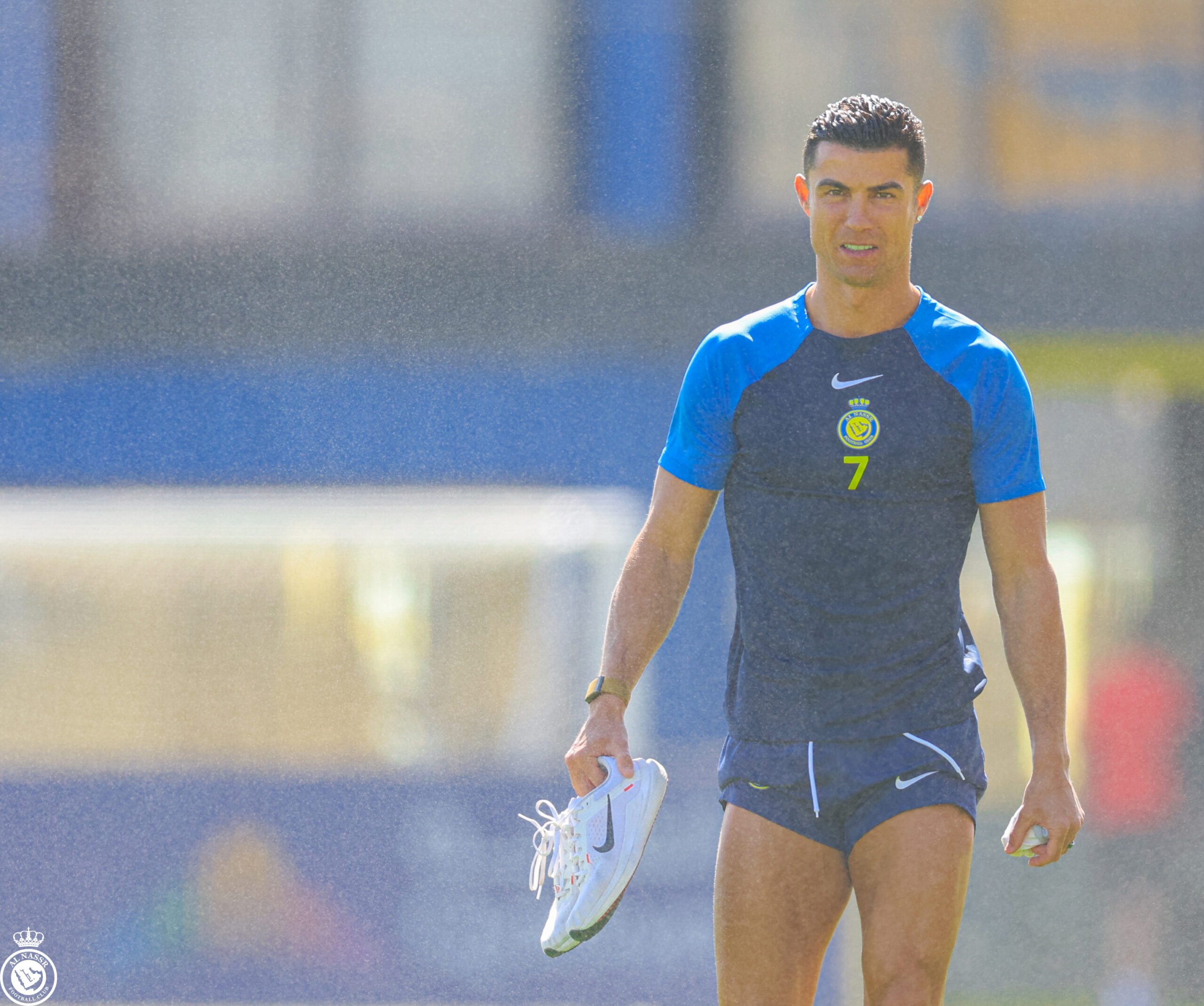 Cristiano Ronaldo acredita que a Liga Árabe será uma das melhores do mundo. Foto: Reprodução/X