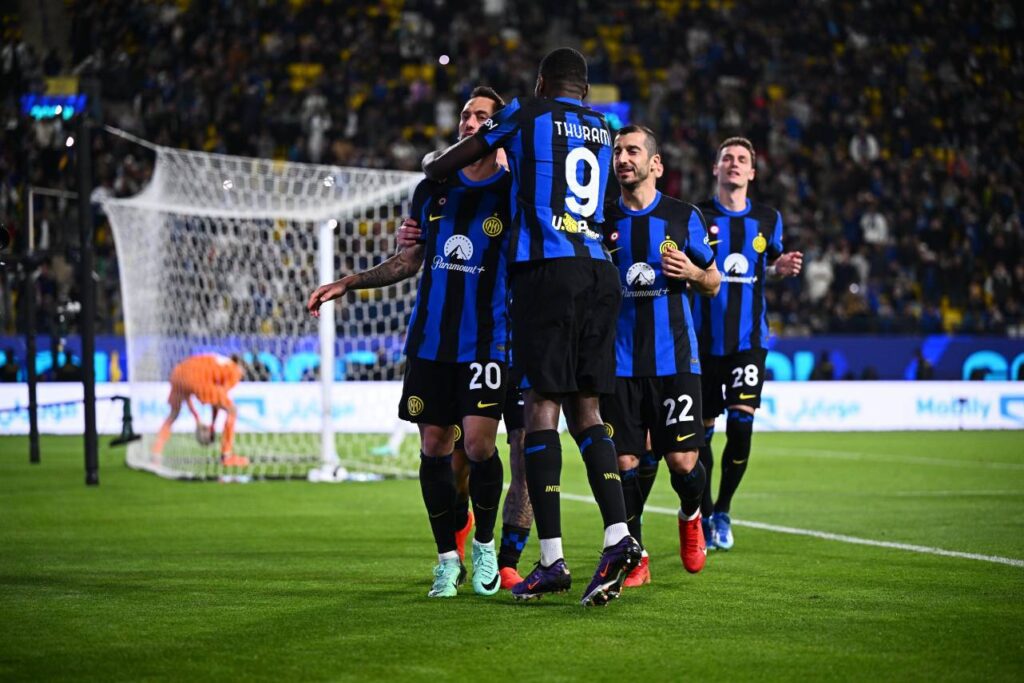 A Inter venceu a Lazio com certa tranquilidade. Foto: Reprodução/X