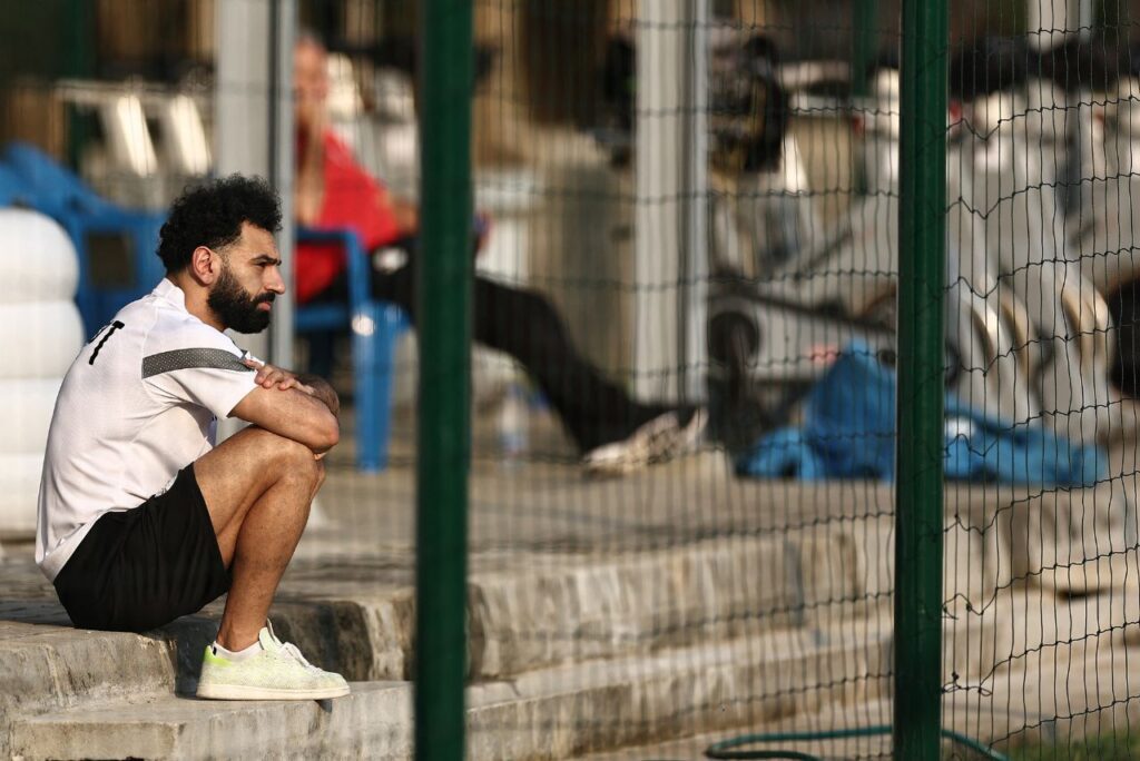 Salah não treinou no último domingo (21)