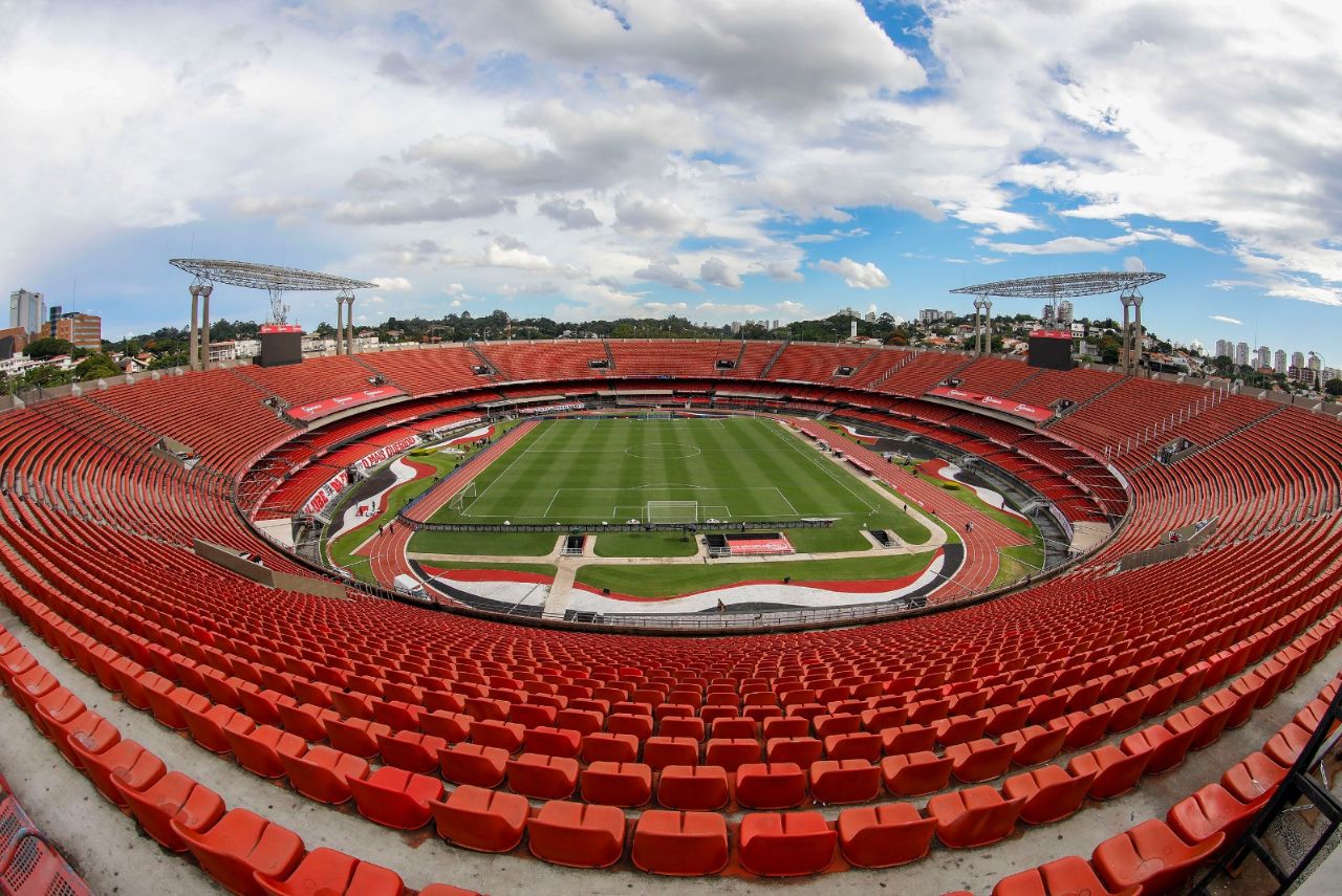 Estádio Morumbis, casa do São Paulo, que receberá jogo entre Santos e Guarani
