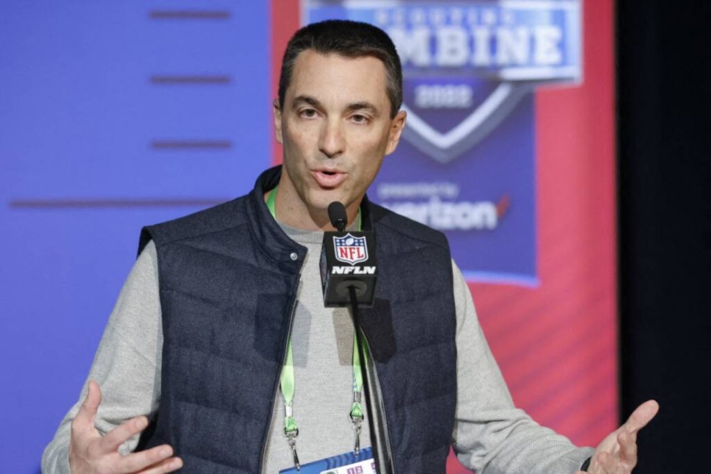 Tom Telesco foi diretor do Los Angeles Chargers por 11 temporadas. Foto: MICHAEL HICKEYGETTY IMAGES NORTH AMERICAGetty Images via AFP