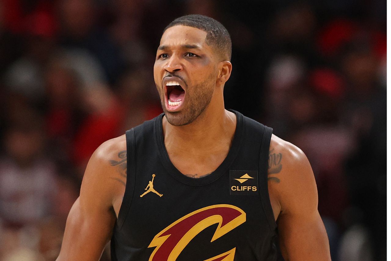 Tristan Thompson em ação pelo Cavaliers