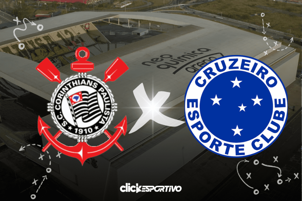Corinthians x Cruzeiro: onde assistir, horário, escalações e estatísticas