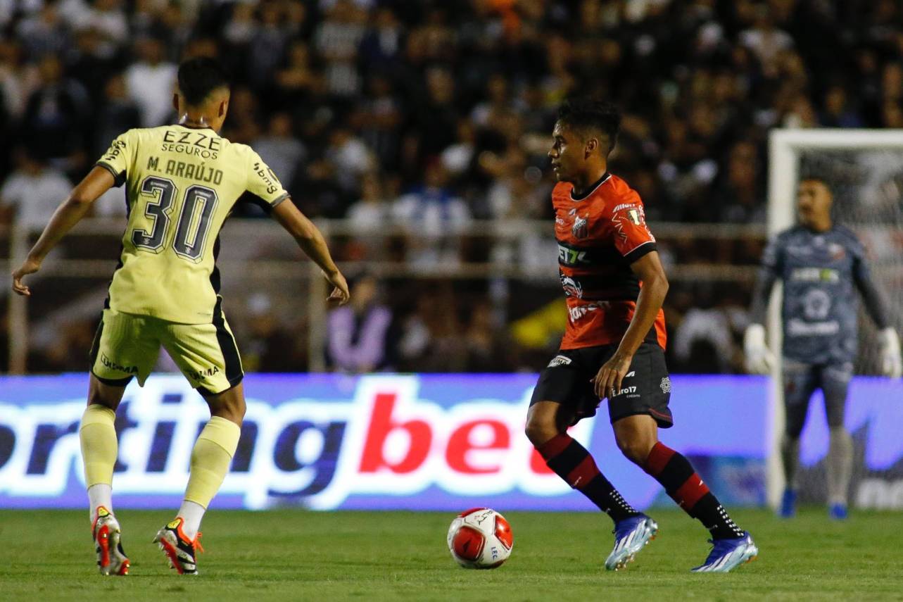O ituano venceu o Corinthians jogando em casa pela primeira vez. Foto: Miguel Schincariol/ Ituano