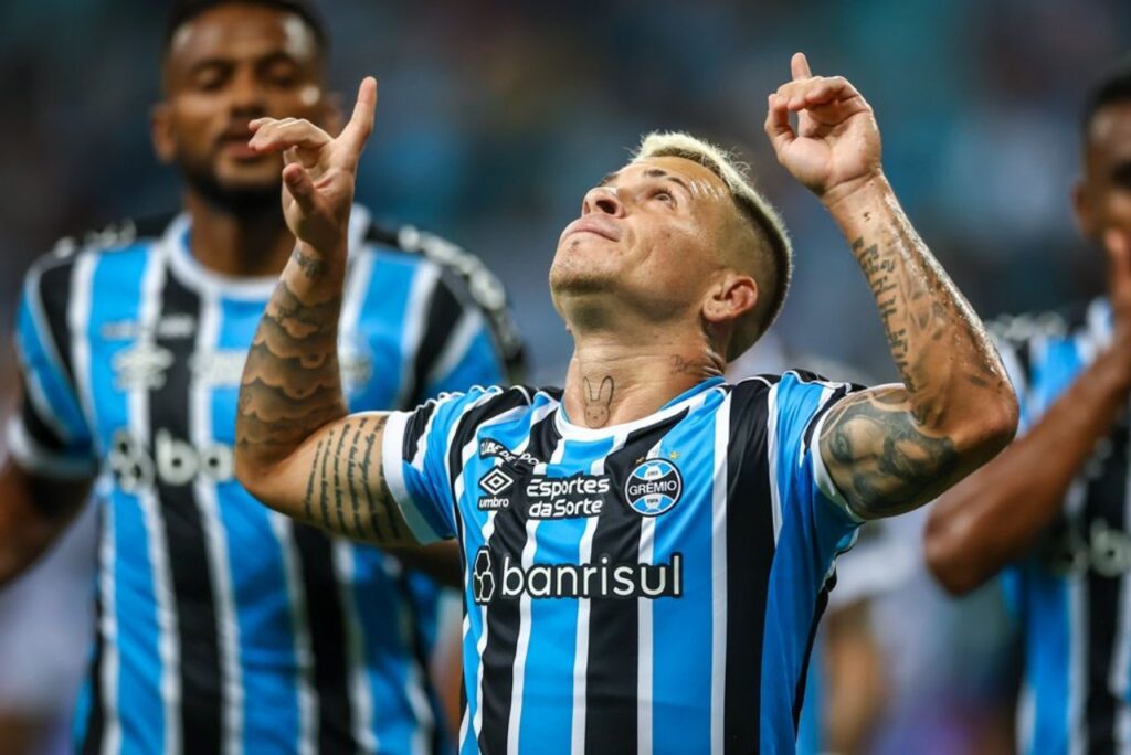 Soteldo marcou seu primeiro gol pelo Grêmio