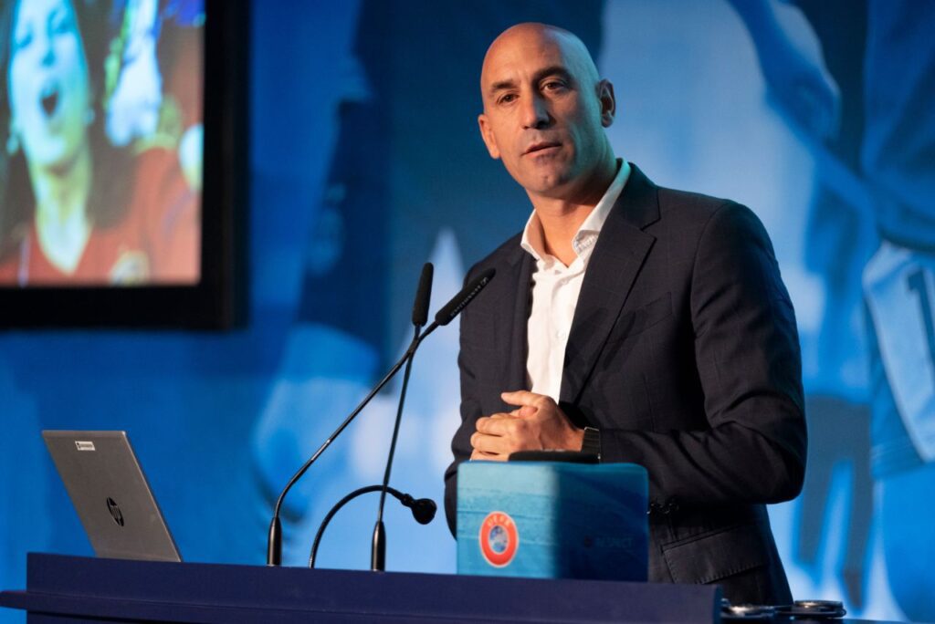 Luis Rubiales, ex-presidente da Federação Espanhola e Futebol