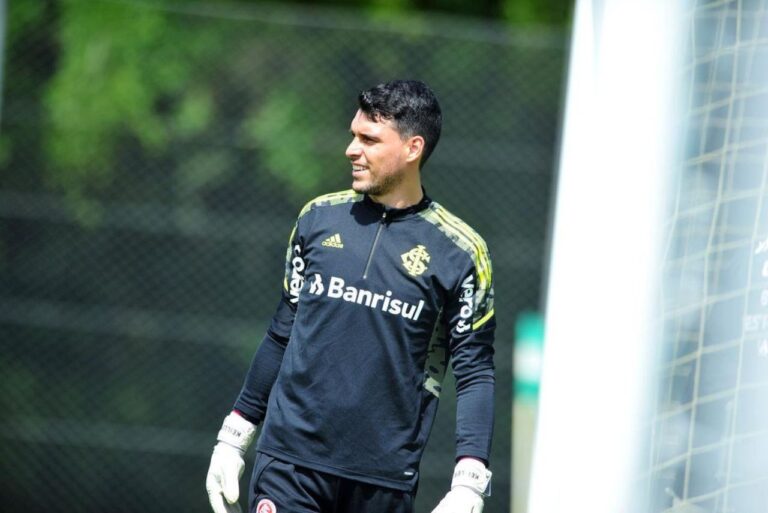 <p>Keiller será emprestado ao Vasco por um ano (Foto: Ricardo Duarte/Internacional)</p>