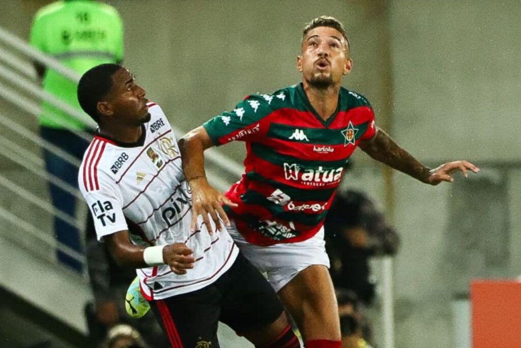 Flamengo e Portuguesa jogaram em Natal