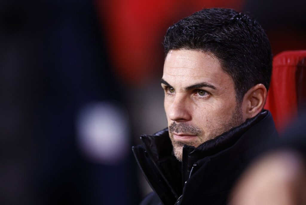 Mikel Arteta comanda o Arsenal desde 2019 (Foto: Kenzo Tribouillard/AFP)