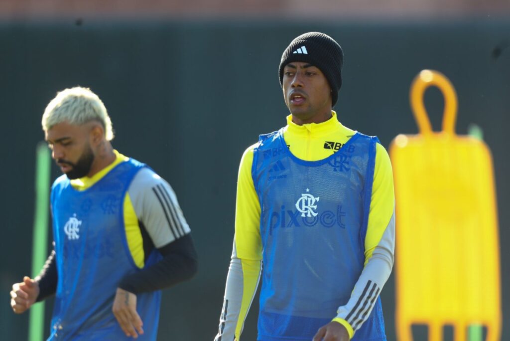 Gabigol e Bruno Henrique - Flamengo