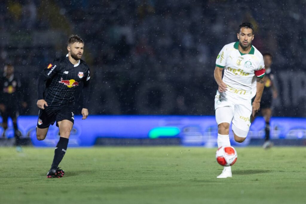 Palmeiras e Bragantino fizeram um jogo movimentado. Foto: Diogo Reis/Ag. Paulistão