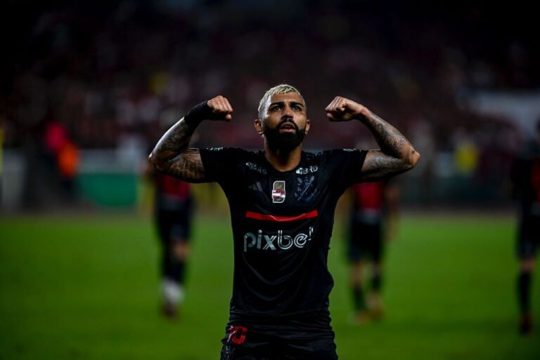 <p>Gabigol poderá atuar novamente pelo Flamengo (Foto: Marcelo Cortes/CRF)</p>
