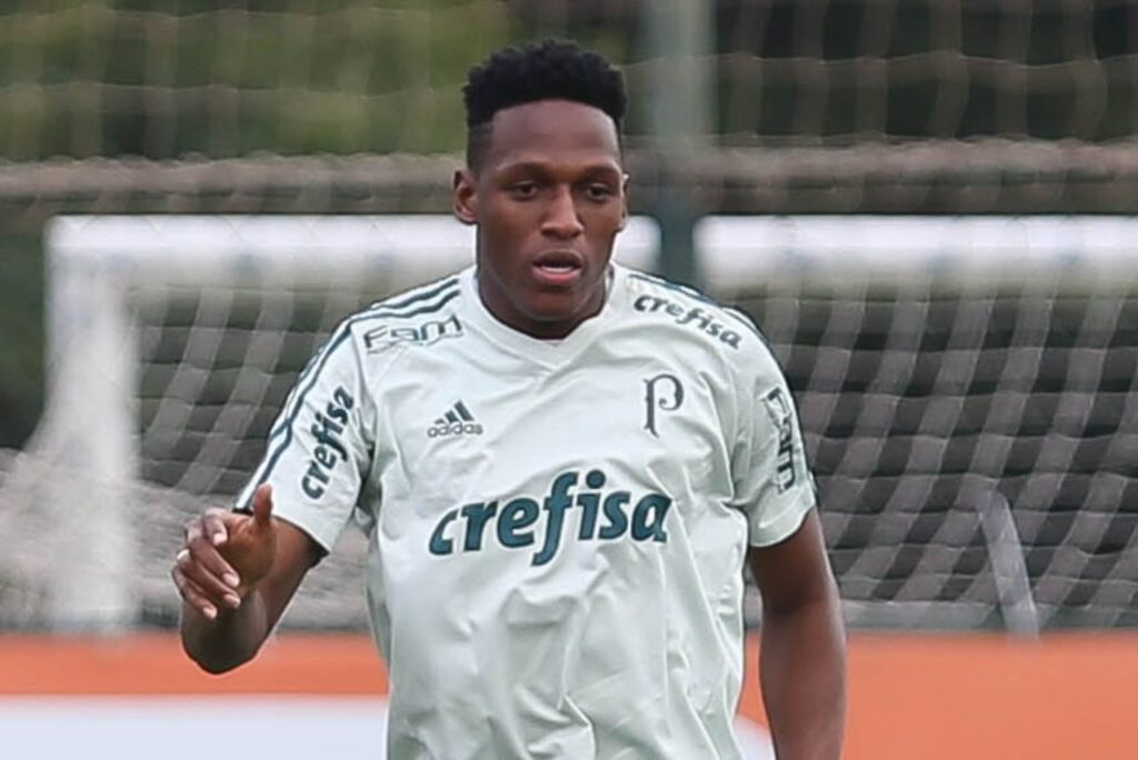 Mina nos tempos de Palmeiras