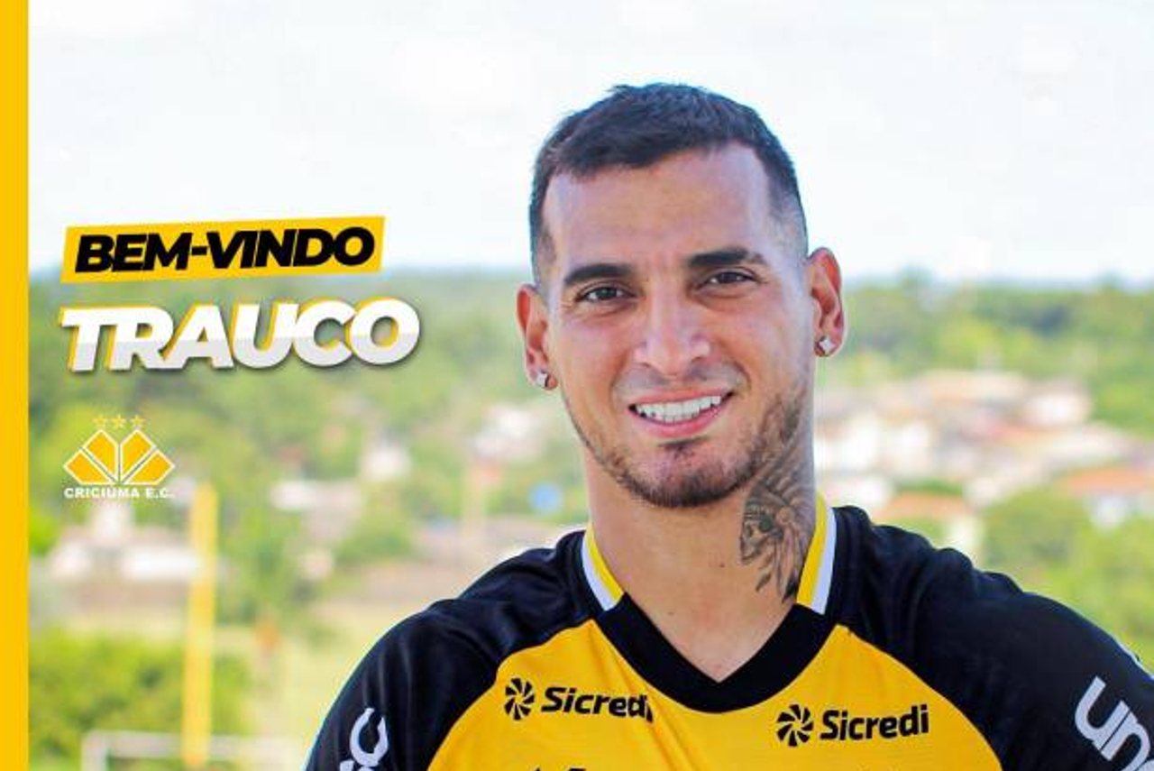 Trauco é o novo reforço do Criciúma