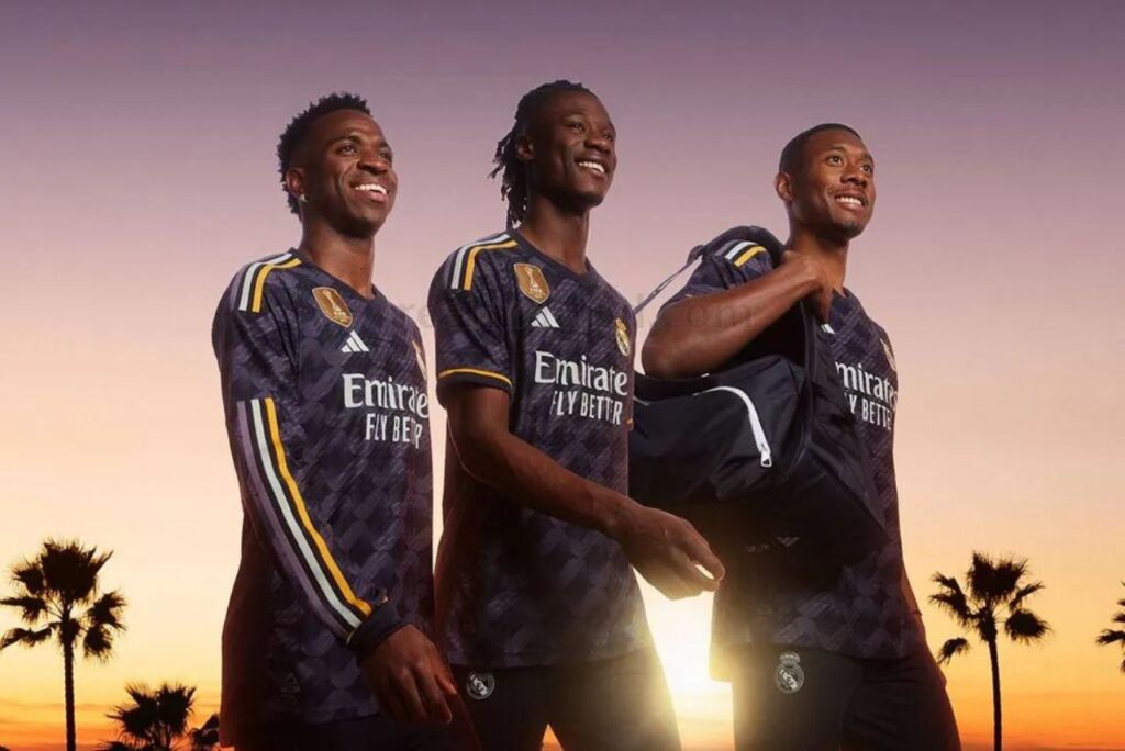Uniforme do Real Madrid terá dois patrocinadores pela primeira vez (Foto: Divulgação)