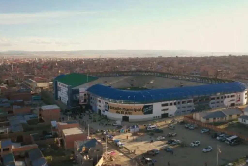 Estádio em El Alto será palco da Libertadores