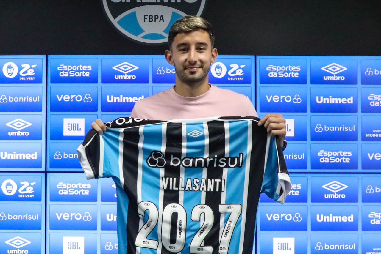 Villasanti seguirá no Grêmio