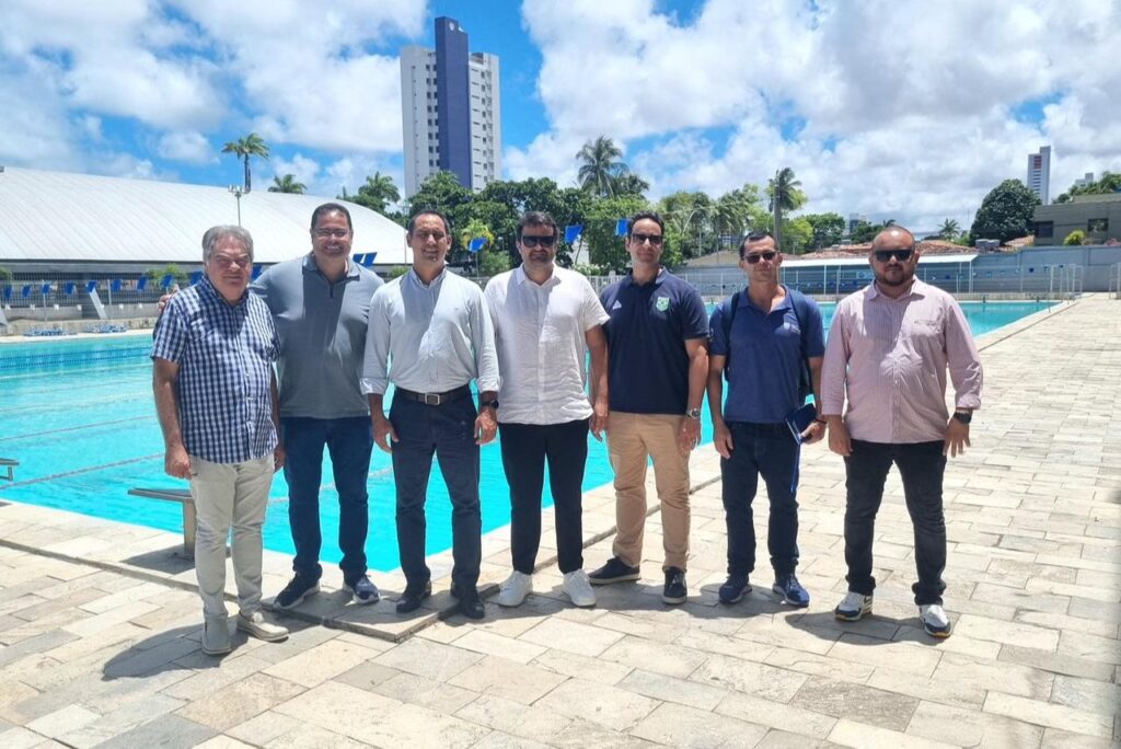 Delegação da COB em João Pessoa para vistoria dos Jogos da Juventude