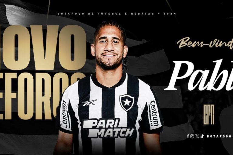 <p>Pablo é o novo reforço do Botafogo (Foto: Divulgação)</p>
