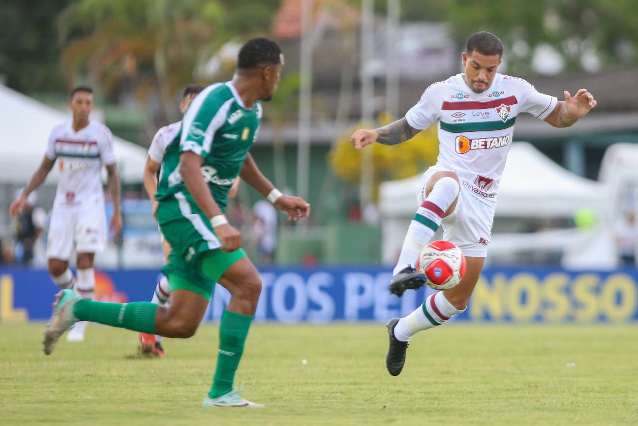 Fluminense arrancou empate com o Boavista na reta final da partida (Foto: FFC/Divulgação)