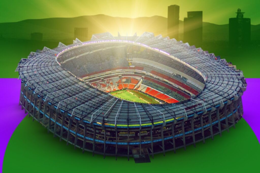 Estádio Azteca vai ser palco da abertura da Copa do Mundo de 2026 (Foto: Divulgação)