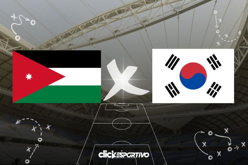 Jordânia x Coreia do Sul