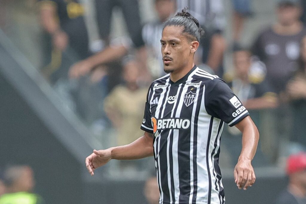Lemos em campo pelo Atlético-MG
