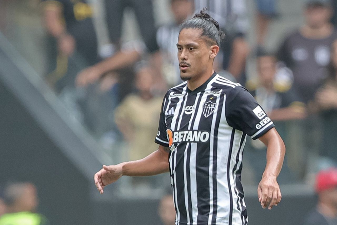 Lemos em campo pelo Atlético-MG
