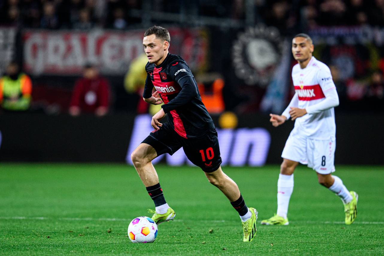 O Leverkusen esteve atrás do placar duas vezes, mas conseguiu a virada. Foto: Reproduçlão/X