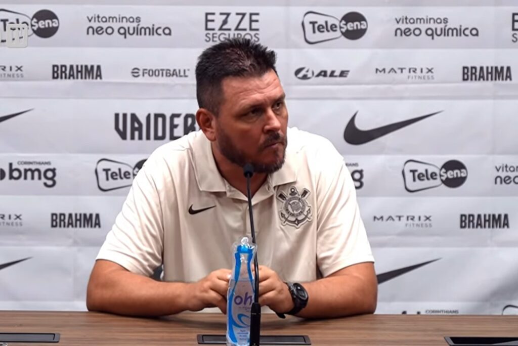 Técnico do Corinthians falou sobre a fase ruim do time. Foto: Divulgação/Corinthians TV