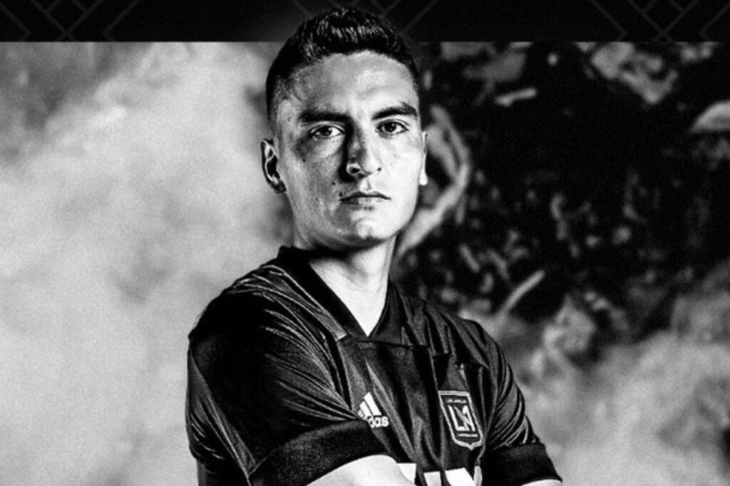 Atuesta jogava no Los Angeles antes de ser comprado pelo Palmeiras. Foto: Reprodução/X