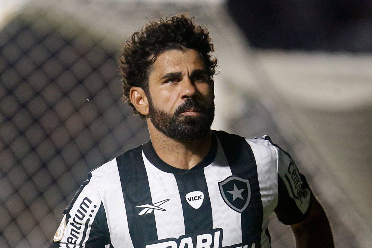 Diego Costa é o novo atacante do Grêmio. Foto: Vitor Silva/Botafogo
