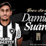 Damián Suárez é o mais novo reforço do Botafogo (Foto: Divulgação)