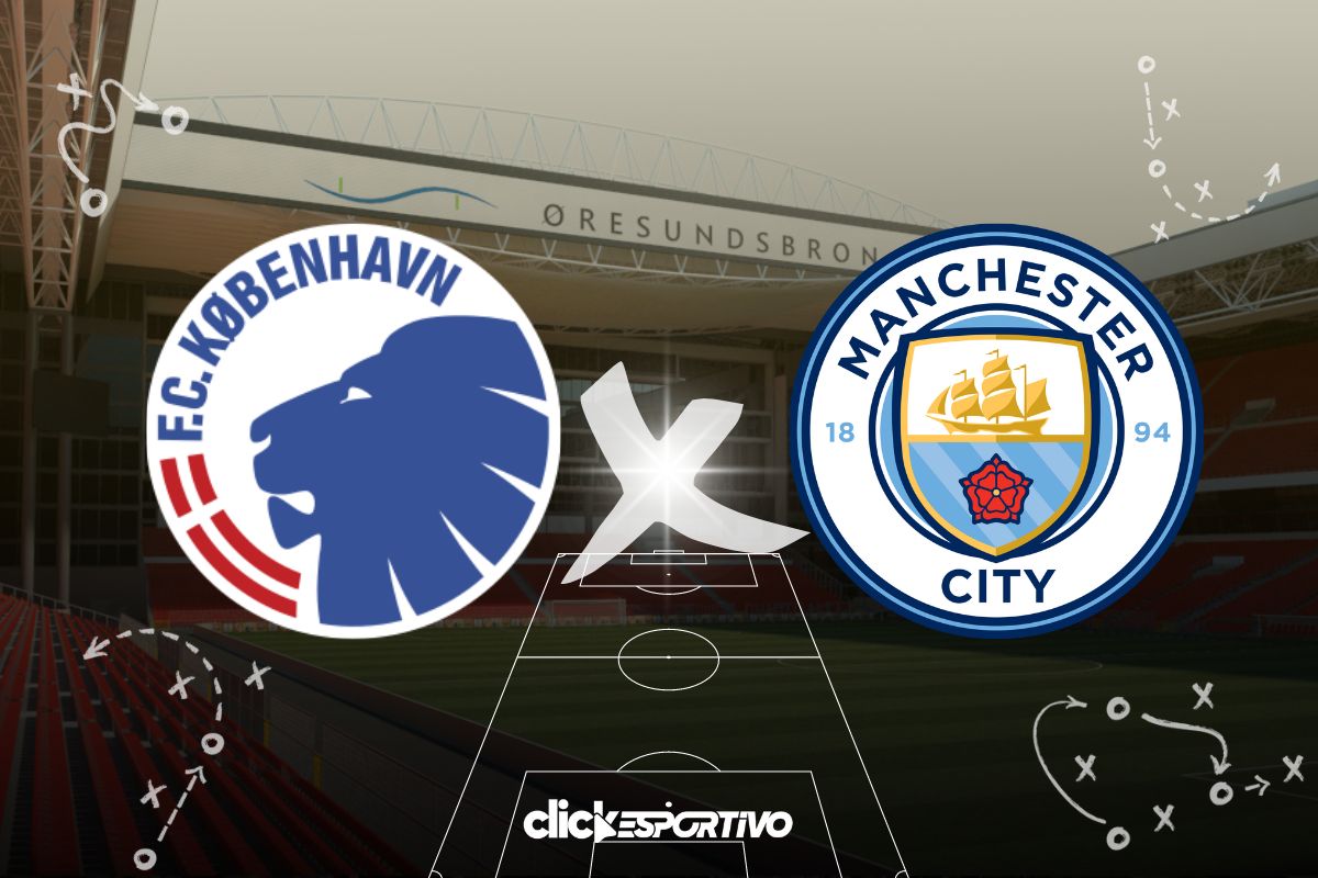 Copenhagen x Man City - Liga dos Campeões 2023/24