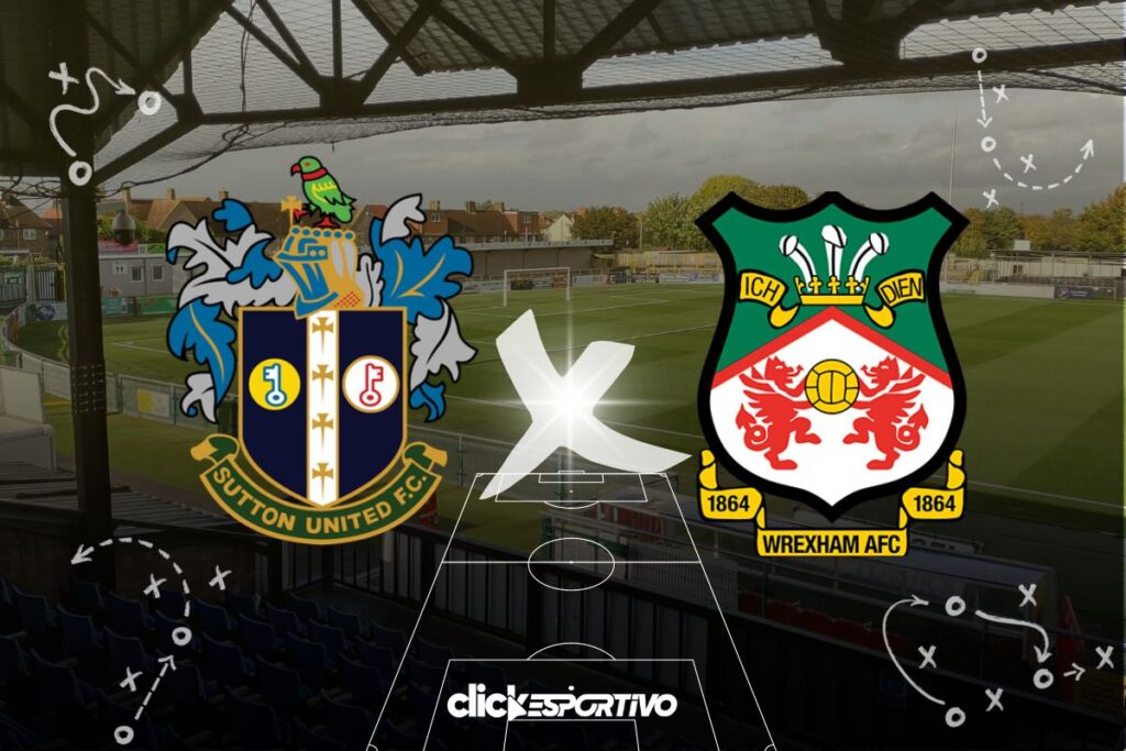 Sutton United x Wrexham - League Two 2023/24