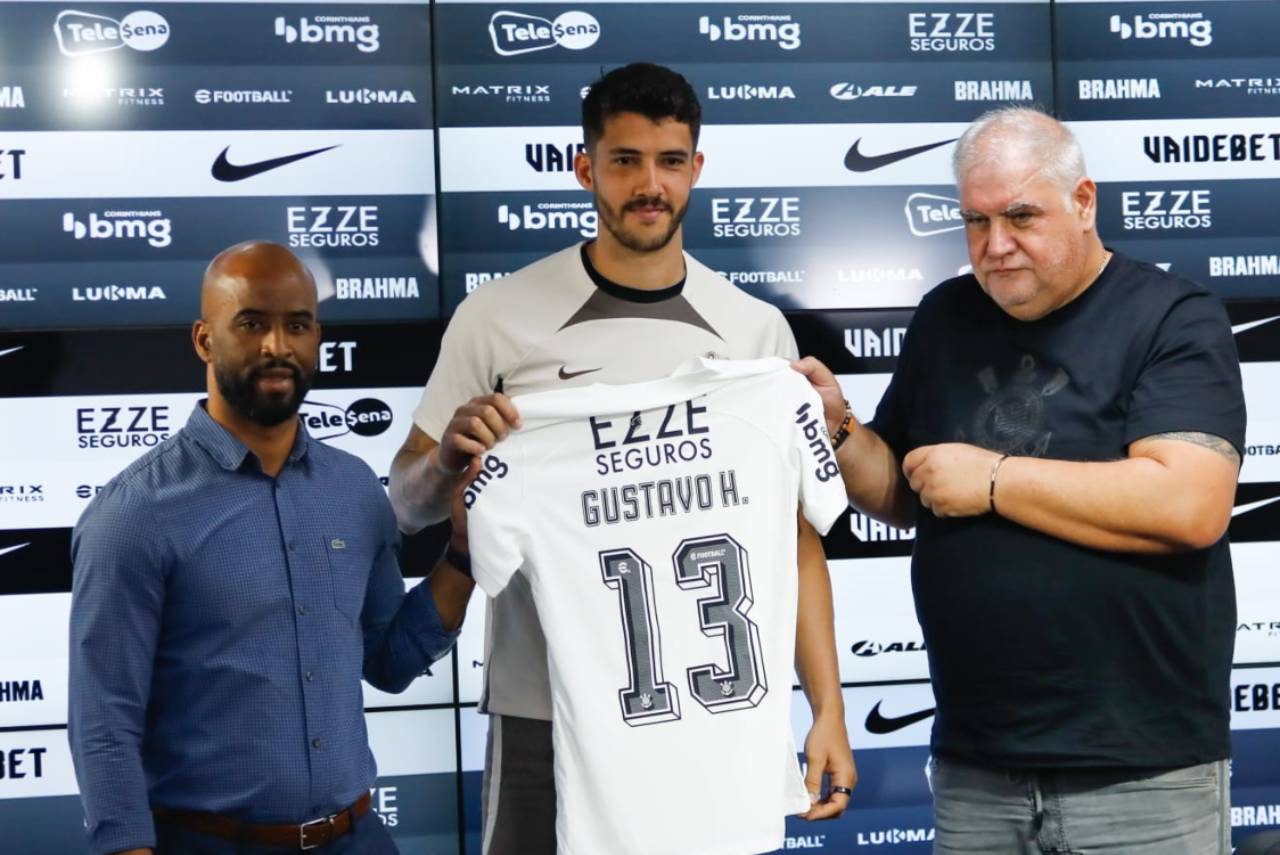 Gustavo Henrique está pronto para estrear pelo Corinthians. Foto: Rodrigo Gazzanel/ Corinthians