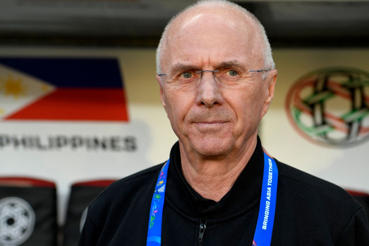 Sven Goren Eriksson vai comandar o Liverpool em jogo beneficente contra o Ajax (Foto: Khaled Desouki/AFP)